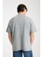 Erkek Pamuk Bisiklet Yaka Oversize T-Shirt - Yazlık Rahat ve Trendy Tarz 2