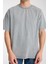 Erkek Pamuk Bisiklet Yaka Oversize T-Shirt - Yazlık Rahat ve Trendy Tarz 3
