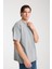 Erkek Pamuk Bisiklet Yaka Oversize T-Shirt - Yazlık Rahat ve Trendy Tarz 5