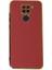 Xiaomi Redmi Note 9 Kılıf Volet Silikon - Kırmızı Bstmy 1