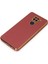 Xiaomi Redmi Note 9 Kılıf Volet Silikon - Kırmızı Bstmy 4