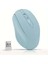 🖱️ 1200 Dpı Şarjlı Bluetooth + 2.4ghz Kablosuz Mouse | Type-C Girişli, Sessiz, Siyah Wireless 1