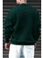 Erkek Nefti Basic 0 Sıfır Yaka Baskısız Düz Oversize Salaş Bol Kesim Polar Sweatshirt 2