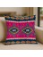 Etnik Geometrik Kilim Desenli Çift Taraflı 43X43 cm Dekoratif Kırlent Kılıfı 2