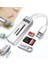USB To 3xusb + Sd + Microsd Kart Okuyucu Çevirici Adaptör 4