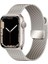 Apple Watch 10 42MM 6 7 8 9 10 Se Uyumlu 38 40 41MM Milano Metal Hasır Mıknatıslı Kordon Paslanmaz Çelik 5