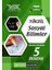 Yökdil Sosyal Bilimler Tamamı Çözümlü 5 Deneme 1