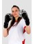 Desenli Siyah Beyaz Boks, Kickboks Eldiveni - Profesyonel Antrenman Için 4