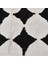 Soft Elegant Curves Tufting Banyo Paspası - Siyah - 60X90 cm 2