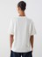 Yeni Sezon Bisiklet Yaka Paris Baskili Oversize Kadin Tisort - S5PM55Z8 4
