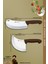 Sürmene Silver Serisi Kahve Sap Mutfak Bıçak Börek Bıçağı Pizza Pide Bıçağı 2 Li Set ( SRM-021 ) 2