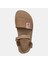 Skeena Platform Kadın Kahverengi Sandalet 4