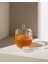 Abeille Kaşıklı Cam Bal Kavanozu - Şeffaf - 240 ml 1