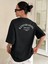 Kadın Oversize T-Shirt Pamuklu Baskılı Tişört Kind-Oversize 1