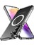 Samsung Galaxy S24 PLUS/S25 Plus Uyumlu Kamera Korumalı Magsafe Wireless Şarj Özellikli Şeffaf Silikon Kılıf 1