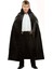 Siyah Renk Yakalı Halloween Pelerini 90 cm 3