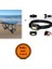 Katlanabilir Piknik Sehpası 50X40X40 cm + Kafa Bantlı LED Işık Ayarlanabilir Kafa Lambası 1