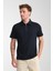 %100 Pamuk Erkek Fermuar Detaylı T-Shirt - Soft ve Basic Günlük Kullanım 1