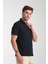 %100 Pamuk Erkek Fermuar Detaylı T-Shirt - Soft ve Basic Günlük Kullanım 5