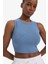 Yeni Sezon Defactofit Crop Top Bisiklet Yaka Modal Sporcu Atlet 1
