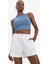 Yeni Sezon Defactofit Crop Top Bisiklet Yaka Modal Sporcu Atlet 3