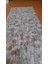 – Gri ve Kahverengi Modern Desenli Halı – 100X200 cm 5