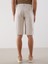 Yeni Sezon Rahat Kalip Gabardin Erkek Bermuda Sort - S5FH41Z8 4
