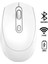 🖱️ 1200 Dpı Şarjlı Bluetooth + 2.4ghz Kablosuz Mouse | Type-C Girişli, Sessiz, Siyah Wireless 3