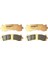 Honda GL1800 Goldwıng 18-20 Sinterli Ön Fren Balata Braking 2 Takım M007837 1