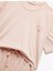 Yeni Sezon Pamuklu Beli Bağcıklı Kısa Kollu Şortlu Pijama Takımı 4