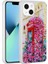 iPhone 13 Uyumlu Simli Desenli Kamera Korumalı Parlak Tlzn Popy Kapak-Kulübe 1