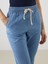 Yeni Sezon Beli Lastikli Paperbag Kadin Jean Pantolon - S5GN61Z8 3