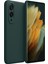 Samsung Galaxy S25 Edge First Silikon - Koyu Yeşil Gnzrz 3