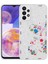 Galaxy A33 5g Kılıf Desenli Sert Silikon Tlzn Mumila Kapak-White Bear 1