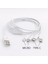 4 In 1 Şarj Kablosu 2x Type-C 2x Micro USB Çoklayıcı 1 Metre 3