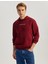 Yeni Sezon Uzun Kollu Pamuk Karışımlı Cepli Slogan Baskılı Kapşonlu Sweatshirt 2
