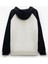 Yeni Sezon Uzun Kollu Renk Kontrastlı Baskılı Kapşonlu Sweatshirt 4