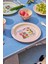 Melamin Yemek Tabağı Pembe Vahşi Yaşam 2