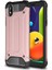 Galaxy A01 Core Kılıf Tlzn Crash Silikon Kapak-Rose Gold 1