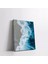 Köpüklü Mavi Kanvas Tablo 2