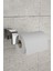 Premium Paslanmaz Uzun Havluluk ve Kapaksız Tuvalet Kağıtlık Banyo Seti 2