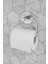 Dolce Ikili Bornoz Askılık + Kapaksız Tuvalet Kağıtlık + Yuvarlak Havluluk Banyo Seti 4