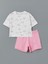 Yeni Sezon Bisiklet Yaka Kiz Cocuk Sortlu Pijama Takimi - S5CD83Z1 1