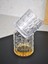 2'li Cam Şeffaf Viski Bardağı Kokteyl Meşrubat BARDAK-400 ml 1
