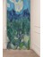 Van Gogh Zeytin Ağacı Ünli Eser Tablo Sanat Manzara Desenli Dijital Baskılı (Tek Kanat)Şık Fon Perde 1