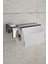 Premium Uzun Havluluk 48 cm ve Kapaklı Kağıtlık Ikili Banyo Seti 2