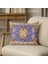 Vintage Halı Desenli Kırlent Kılıfı – Yıkanabilir, Fermuarlı, Yumuşak Kumaş | 43X43 cm 3