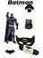 Süper Ikili Batman Seti 30 cm Batman Karakter ve Batman Maskesi Ağızlığı 1