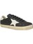 Kadın Goose Model Yıldız Detaylı Gülük %100 Deri Sneakers Ayakkabı 25NW00401 2