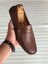 Yeni Sezon Hakiki Deri Günlük Loafer Geçme Rok 1
